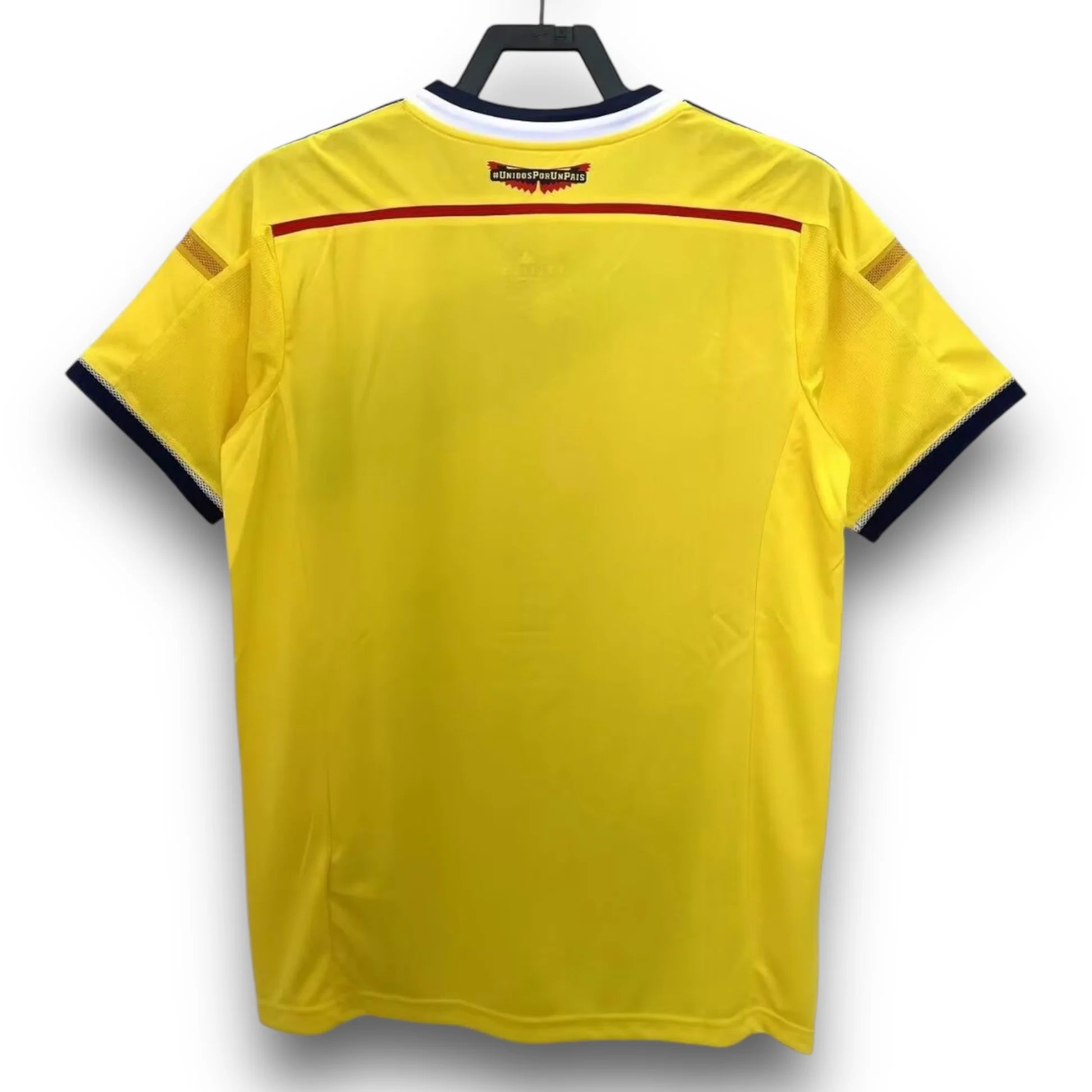 Camiseta Colombia 1ª Equipación 2014 Edición Colombia vs Uruguay – Fan version con parches oficiales
