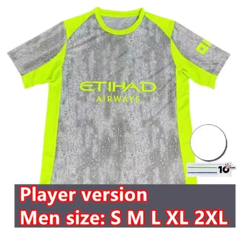 MARMOUSH 2025 Man City Soccer Jerseys   Retro Style... Player 25/26 3rd UCL