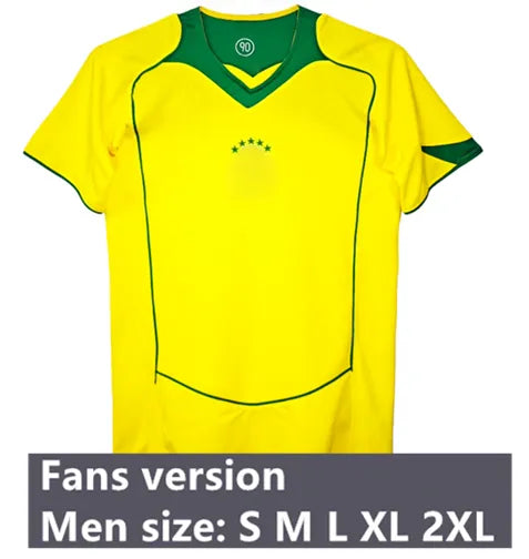 Brasilien-Fußballtrikots 2026 Marcelo, Paquetá,... 2004 Heim