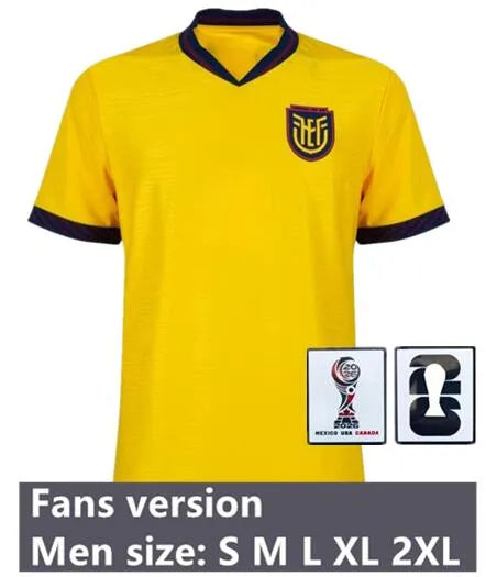 2026 Ecuador Colombia Soccer Shirt   PACHO ESTUPINAN... 2026 home Patch