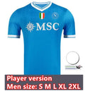 25 26 Napoli Fußballtrikots LUKAKU DE BRUYNE 2025... Spieler 25/26 Heim UCL