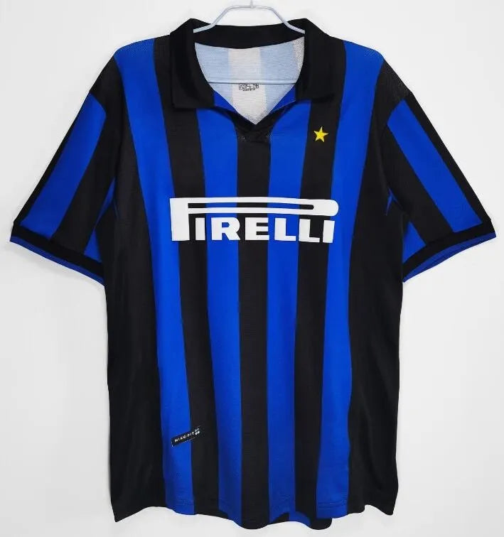 Inter Retro-Fußballtrikots 88 89 90 91 92 93 94 95 96... Heimtrikot 1998-99