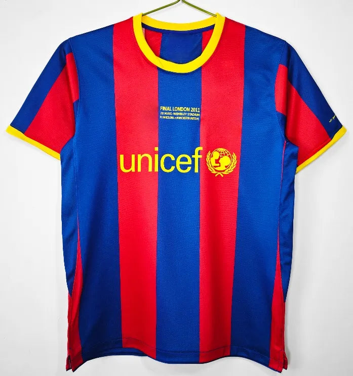 BARCELONAS Retro Soccer Jerseys   Ronaldinho 100th... 2010-11 home UCL