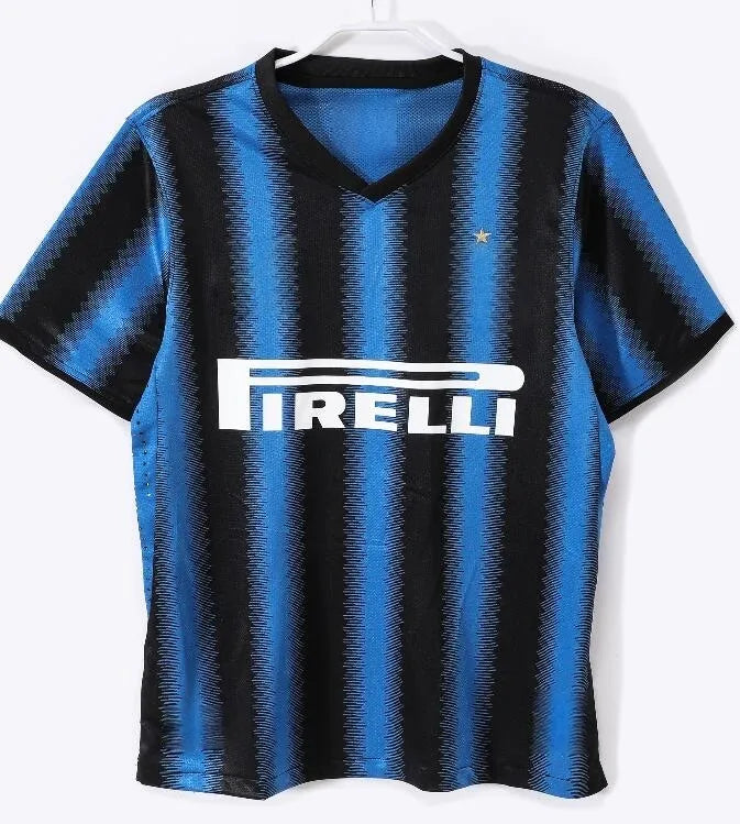 Inter Retro Soccer Jerseys 88 89 90 91 92 93 94 95 96... 2010-11 home