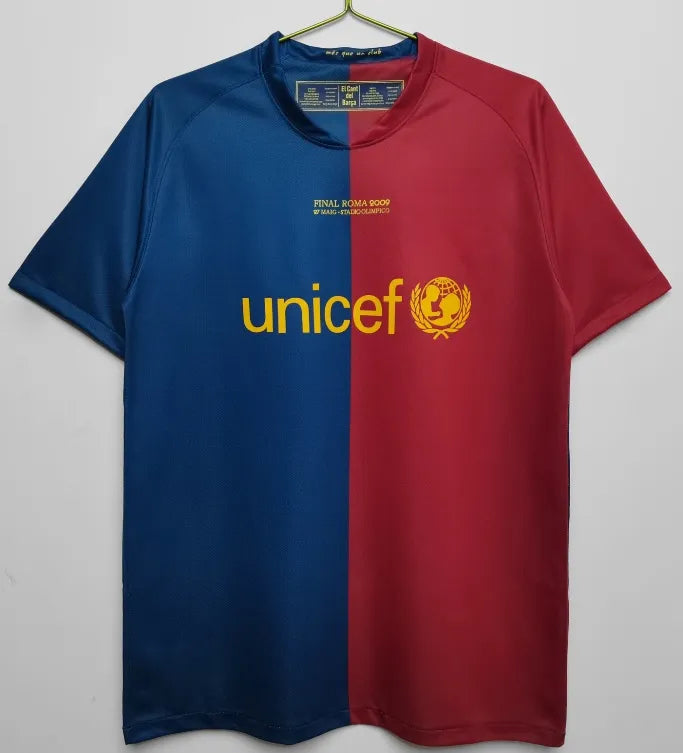 BARCELONAS Retro Soccer Jerseys   Ronaldinho 100th... 2008-09 home