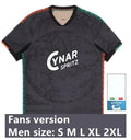 Venezia FC 2025 Fußballtrikots Schwarzes Fußballtrikot... 25/26 Heim-Patch