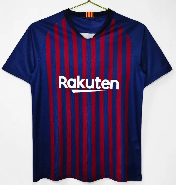 BARCELONAS Retro Soccer Jerseys   Ronaldinho 100th... 2018-19 home