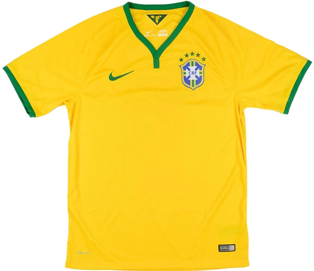 Camiseta Brasil 1ª Equipación 2014 – Fan version