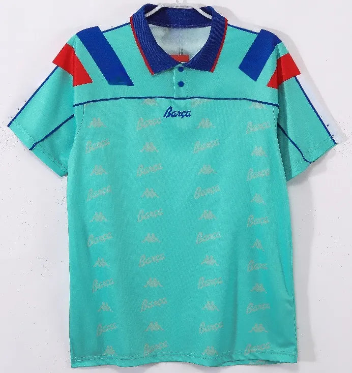 BARCELONAS Retro Soccer Jerseys   Ronaldinho 100th... 1992-95 away