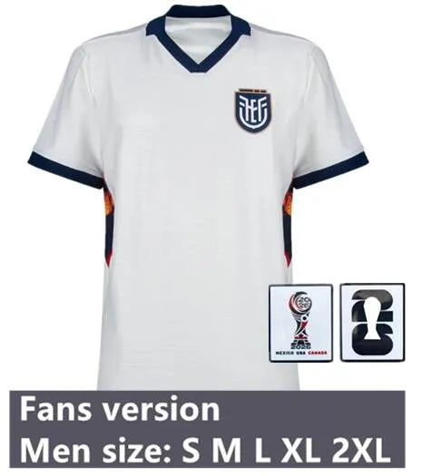 Camiseta Ecuador 3ª Equipación - Fan version con parches oficiales
