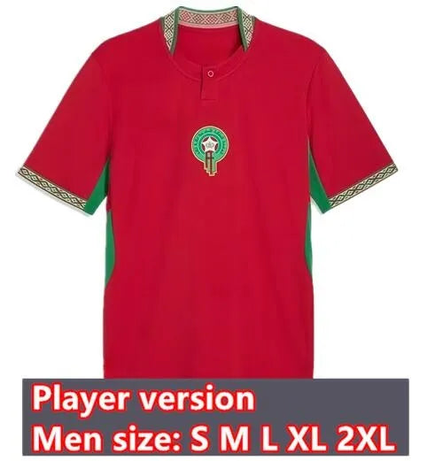 Moroccan Morocco Soccer Shirt   Home & Away Fans... Player 2026 Morocco home