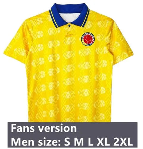 JAMES Kolumbien Fußballtrikot-Set Nationalmannschaft... 1994 Heim