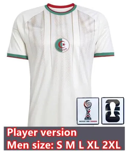 Algerien Fußballtrikot Spielerversion für Fans... Spieler 2026 Heim Patch