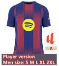 Barcelone 2025 2026 Soccer Jerseys   Home Football... Player 25/26 home patch