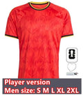 Brasilien Fußball Unisex-Trikots für Herren und Kinder Spieler 2026 Heimtrikot Patch1