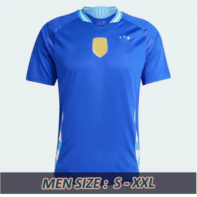 2026 WM Argentinien Fußballtrikot 25 26 Fans... 2024 Auswärtstrikot Patch