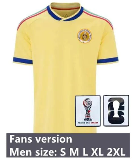 Curaçao Brasilien Fußballtrikot 2022 Retro-Weltmeisterschaft... 2026 Curaçao Heim-Patch