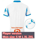Marseille Soccer Jerseys 2026   OM Football Shirts... Player 25/26 home Sponsors