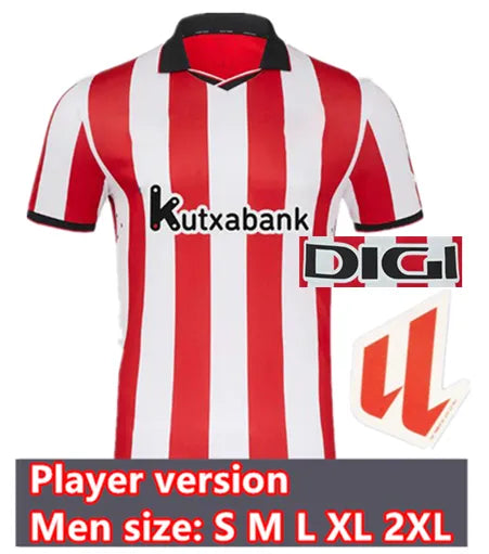 Camiseta De Athletic Bilbao Jersey 25 26 Soccer... Player 25/26 home Patch