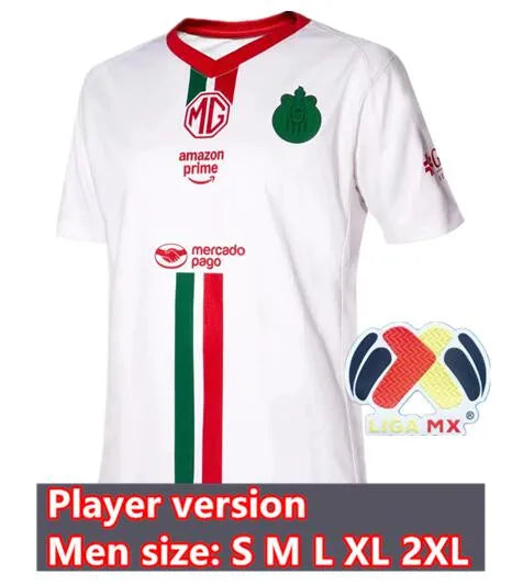 Chivas De Guadalajara Fußballtrikots 2026   Herren &... Spieler 25/26 Auswärtstrikot Patch