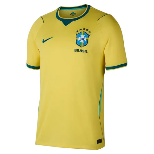 Camiseta Brasil 1ª Equipación - Player version con parches oficiales