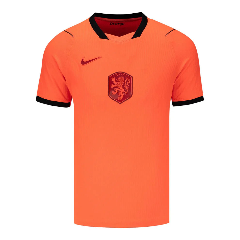 Camiseta Holanda 1ª Equipación – Player version con parches oficiales