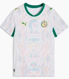 Camiseta Senegal 1ª Equipación - Fan version con parches oficiales