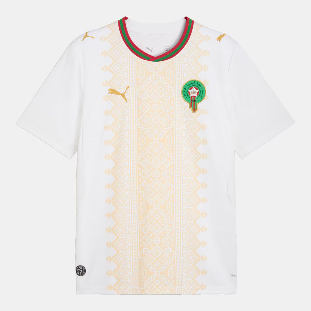 Camiseta Marruecos 2ª Equipación - Player version con parches oficiales