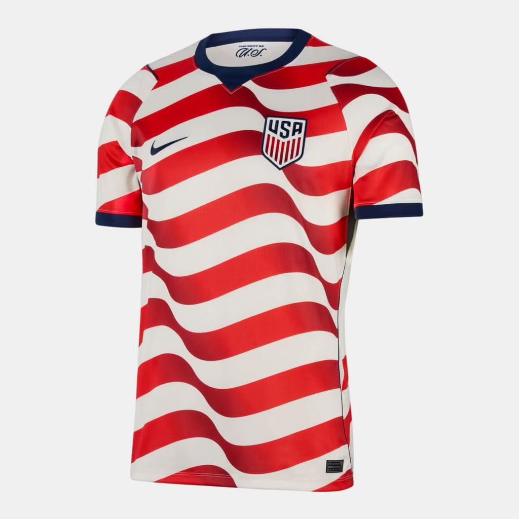 Camiseta EEUU 1ª Equipación - Player version con parches oficiales