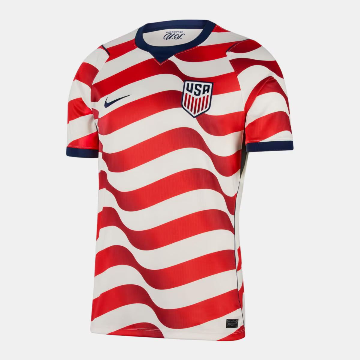 Camiseta EEUU 1ª Equipación - Player version con parches oficiales